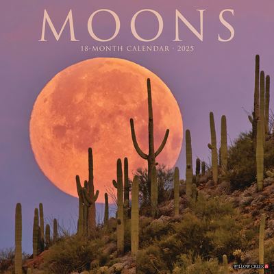 Willow Creek Press · Moons 2025 12 X 12 Wall Calendar (Kalender) (2024)