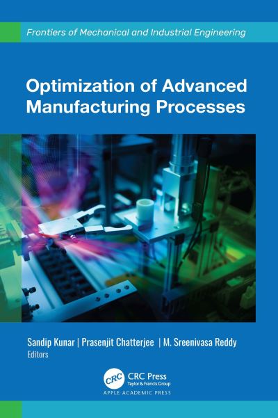Cover for Optimization of Advanced Manufacturing Processes (Hardcover Book) (2024)