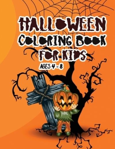 Cover for Jodys Marco · Halloween coloring book for kids ages 4 - 8 (Paperback Book) (2021)