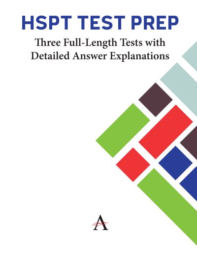 Cover for Anthem Press · HSPT Test Prep: Three Full-Length Tests with Detailed Answer Explanations - Anthem Learning SCAT™ Test Prep (Paperback Book) (2023)