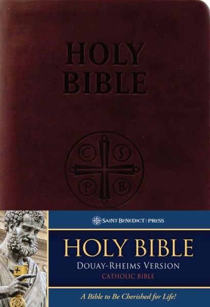 Cover for (D-r) · Douay-rheims Bible (Burgundy Premium Ultrasoft): Standard Print Size (Leather Book) (2000)