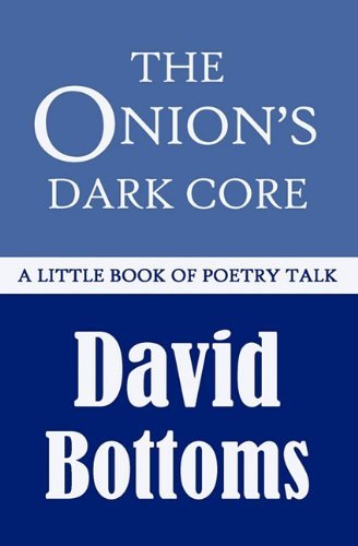Cover for David Bottoms · The Onion's Dark Core: a Little Book of Poetry Talk (Pocketbok) (2010)