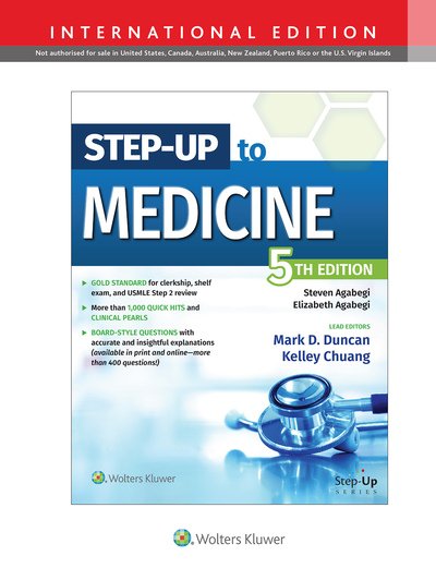 Cover for Agabegi, Dr. Steven, MD · Step-Up to Medicine (Paperback Bog) [Fifth, International edition] (2019)