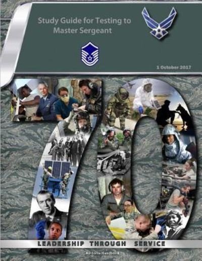 Cover for Air Force · Study Guide for Testing to Master Sergeant (Paperback Book) (2017)