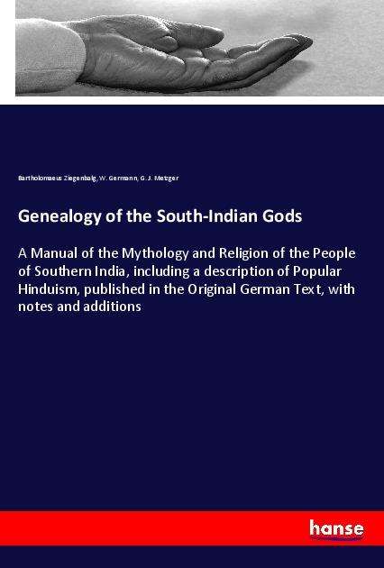 Cover for Ziegenbalg · Genealogy of the South-India (Book)