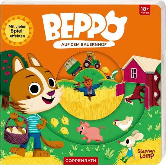 Cover for Stephan Lomp · Beppo auf dem Bauernhof (Board book) (2021)