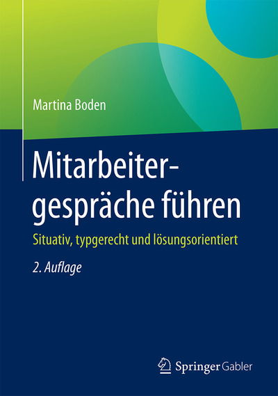 Cover for Boden · Mitarbeitergespraeche fuehren (Book) (2020)