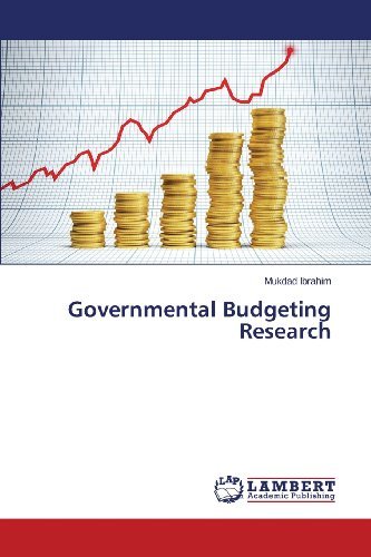 Cover for Mukdad Ibrahim · Governmental Budgeting Research (Paperback Bog) (2013)