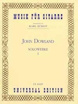 Cover for John Dowland · Solowerke 1 (Bok) (2015)