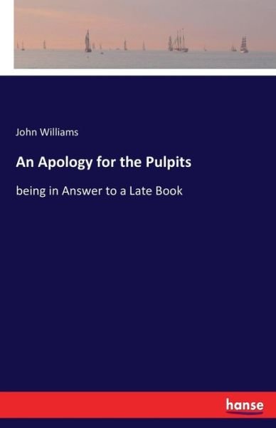Cover for Williams · An Apology for the Pulpits (Bog) (2016)