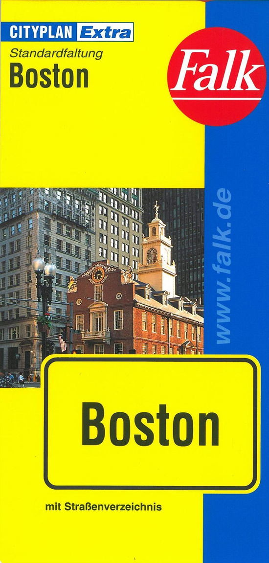 Cover for Mair-Dumont · Boston, Falk Extra 1:12 000 (Book)