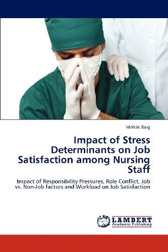 Cover for Mehak Baig · Impact of Stress Determinants on Job Satisfaction Among Nursing Staff: Impact of Responsibility Pressures, Role Conflict, Job vs. Non-job Factors and Workload on Job Satisfaction (Pocketbok) (2012)