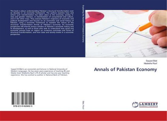 Annals of Pakistan Economy - Bilal - Bücher -  - 9786139826025 - 