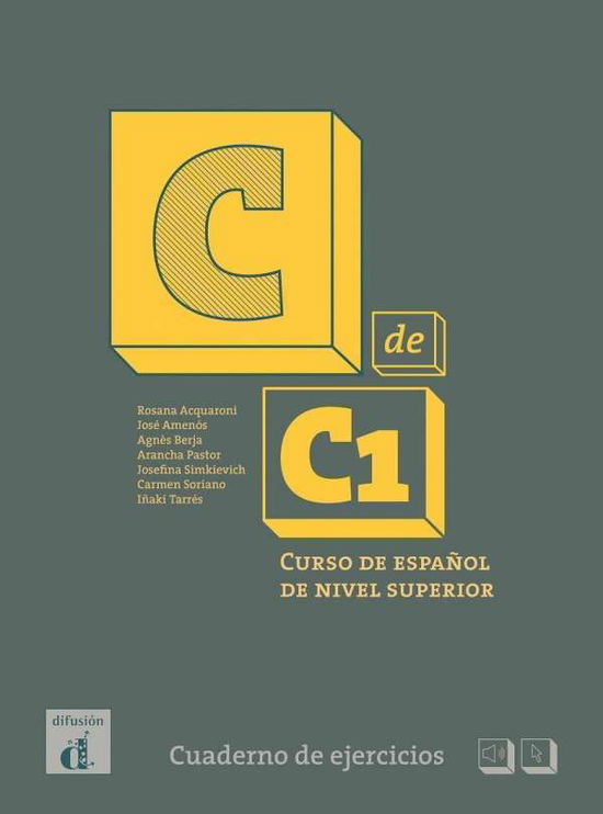 Cover for Rosana Acquaroni · C de C1 - Cuaderno de ejercicios (Paperback Book) (2017)