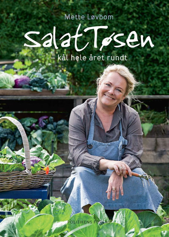 Cover for Mette Løvbom · SalatTøsen - Kål hele året rundt (Heftet bok) [1. utgave] (2017)