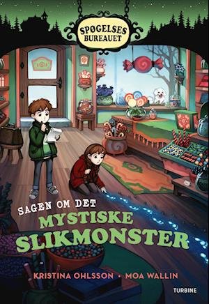 Cover for Kristina Ohlsson · Øvrig letlæsning: Spøgelsesbureauet. Sagen om det mystiske slikmonster (Gebundenes Buch) [1. Ausgabe] (2024)