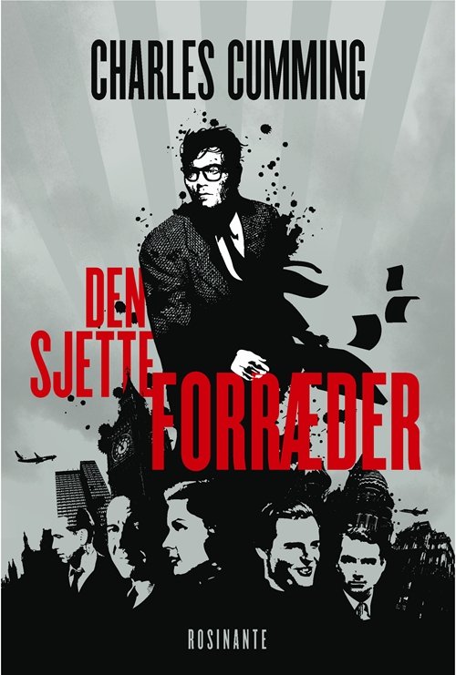 Cover for Charles Cumming · Den sjette forræder (Sewn Spine Book) [1.º edición] (2011)