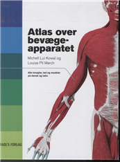 Cover for Michell Kowal &amp; Louise Pil · Atlas over bevægeapparatet (Gebundenes Buch) [1. Ausgabe] [Hardback] (2013)