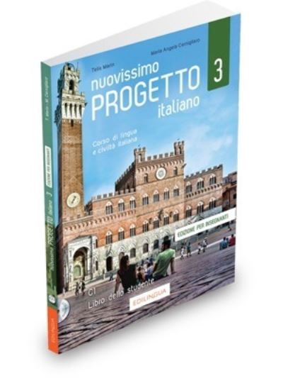 Cover for Telis Marin · Nuovissimo Progetto italiano: Edizione per insegnanti. Libro dello studente + CD (Book) (2020)