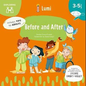 Cover for Chiara Piroddi · Before and After: Exploring - LUMI 3-5 Board Book (Board book) (2023)