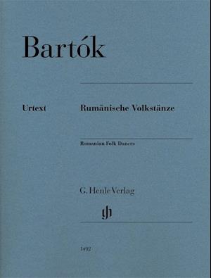 Cover for Bartók · Rumänische Volkstänze, Klavier z (Book) (2018)