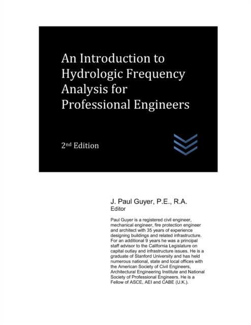 Cover for J Paul Guyer · An Introduction to Hydrologic Frequency Analysis for Professional Engineers (Pocketbok) (2022)