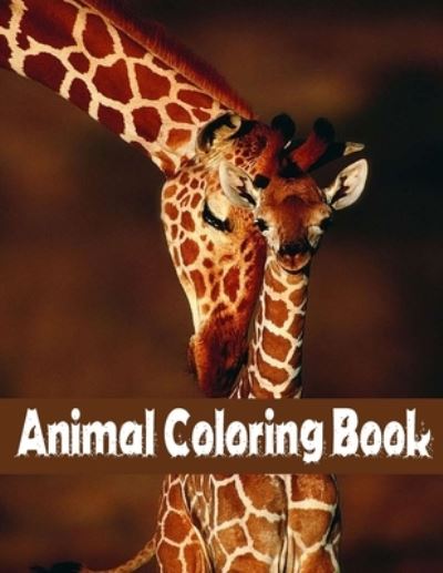 Cover for Mosaruf Reza · Animal Coloring Book (Paperback Book) (2020)