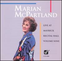 Cover for Mcpartland Marian · Live at Maybeck 9 (CD) (1991)