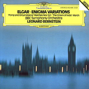 Elgar / Enigma Vars - Bbc So/bernstein - Musiikki - DEUTSCHE GRAMMOPHON - 0028941349026 - perjantai 31. joulukuuta 1993