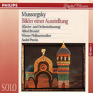 Cover for M. Mussorgsky · Pictures At An Exhibition (CD) (1994)