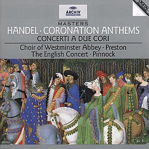 Cover for Pinnock Trevor / English Conce · Handel: Coronation Anthems (CD) (2001)
