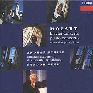 Mozart: the Piano Concertos - Andras Schiff / Sandor Vegh - Musiikki - CONCERTO - 0028944814026 - tiistai 31. elokuuta 1999