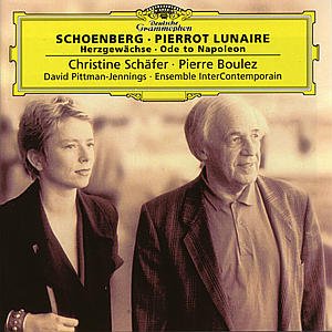 Cover for Pierre Boulez · Schoenberg: Pierrot Lunair (CD) (1998)