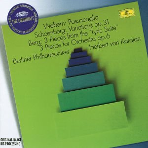 Cover for Karajan Herbert Von / Berlin P · Webern / Berg / Schoenberg (CD) (2001)
