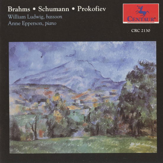 Cover for Brahms / Ludwig / Epperson · Complete Sonata for Bassoon (CD) (1993)