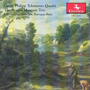 Paris Quartets - Telemann / Boston Museum Trio - Musiikki - CTR - 0044747226026 - tiistai 21. marraskuuta 1995