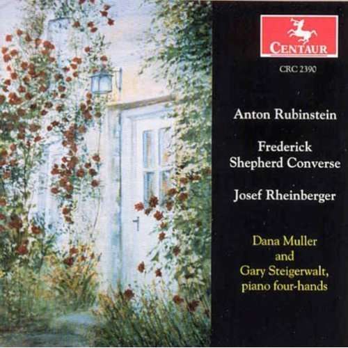 Sta in D Op 89 (1871) / Poetic Waltzes Op 5 (1896) - Rubinstein / Converse / Muller / Steigerwalt - Musik - Centaur - 0044747239026 - 30. november 1999