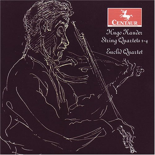 String Quartets 1-4 - Kauder / Euclid Quartet - Musiikki - CTR - 0044747284026 - tiistai 24. heinäkuuta 2007