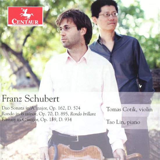 Franz Schubert - Franz Schubert - Musiikki - CENTAUR - 0044747325026 - maanantai 5. marraskuuta 2012