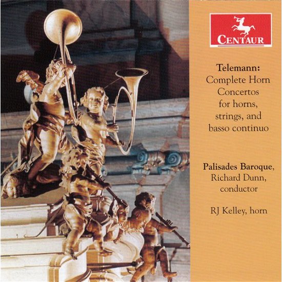 Complete Horn Concertos, For Horns, Strings & Basso Continuo - G.P. Telemann - Musique - CENTAUR - 0044747338026 - 4 mars 2015