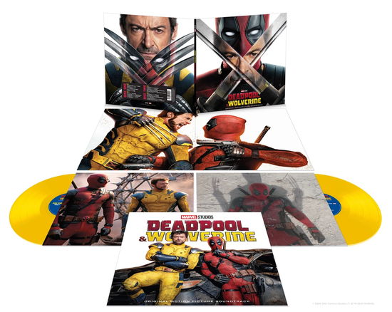 Cover for Deadpool &amp; Wolverine (LP) [Limited Yellow Vinyl edition] (2024)