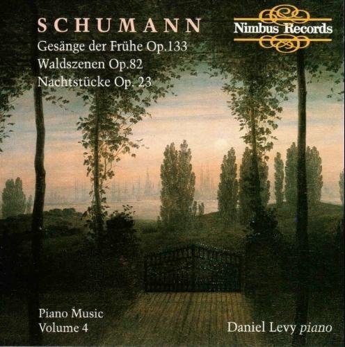 Cover for Robert Schumann  · Levy,daniel - Schumann:piano Music Vol 4 (CD) (2023)