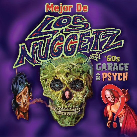 Cover for Mejor de Los Nuggetz: Garage and Psyche from Latin America (LP) [RSD 2024 Magenta Vinyl edition] (2024)