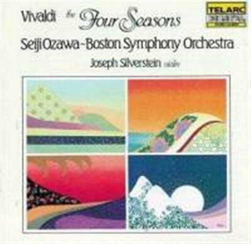 Vivaldi / Four Seasons - Ozawa / Boston / Silverstein - Musiikki - TELARC - 0089408007026 - keskiviikko 4. huhtikuuta 2001