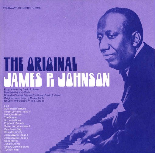 The Original James P. Johnson - James P. Johnson - Musik - Folkways Records - 0093070285026 - 30. maj 2012