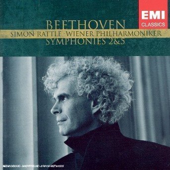 Cover for Rattle Simon · Beethoven: Symp. N. 2 &amp; 5 (CD) (1901)