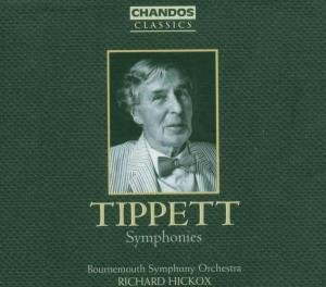 Cover for Tippett / Hickox / Bournemouth Symphony Orchestra · Complete Symphonies Nos 1 - 4 (CD) (2005)