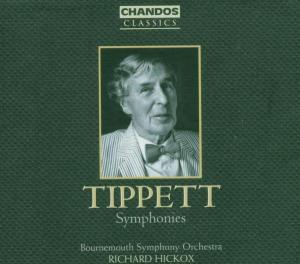 Complete Symphonies Nos 1 - 4 - Tippett / Hickox / Bournemouth Symphony Orchestra - Musik - CHANDOS - 0095115133026 - 18. oktober 2005