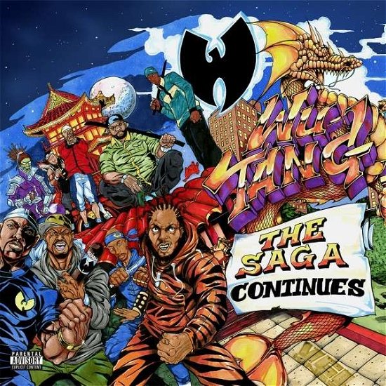 Cover for Wu-tang Clan · The Saga Continues (CD) (2017)