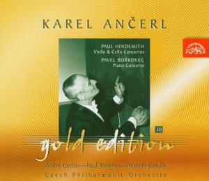 Cover for Hindemith / Borkovec · Karel Ancerl Gold Edit.30 (CD) (2004)